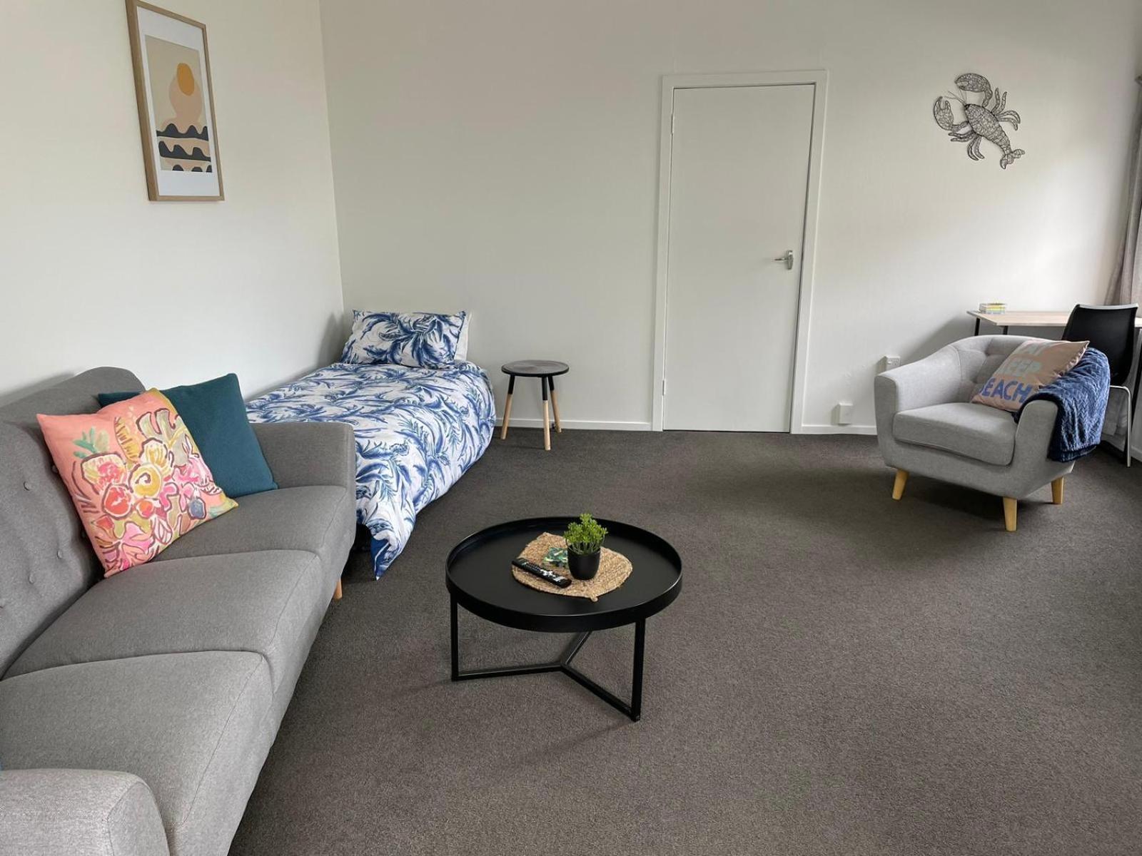 St Clair Apartment - 1 Bedroom 但尼丁 外观 照片